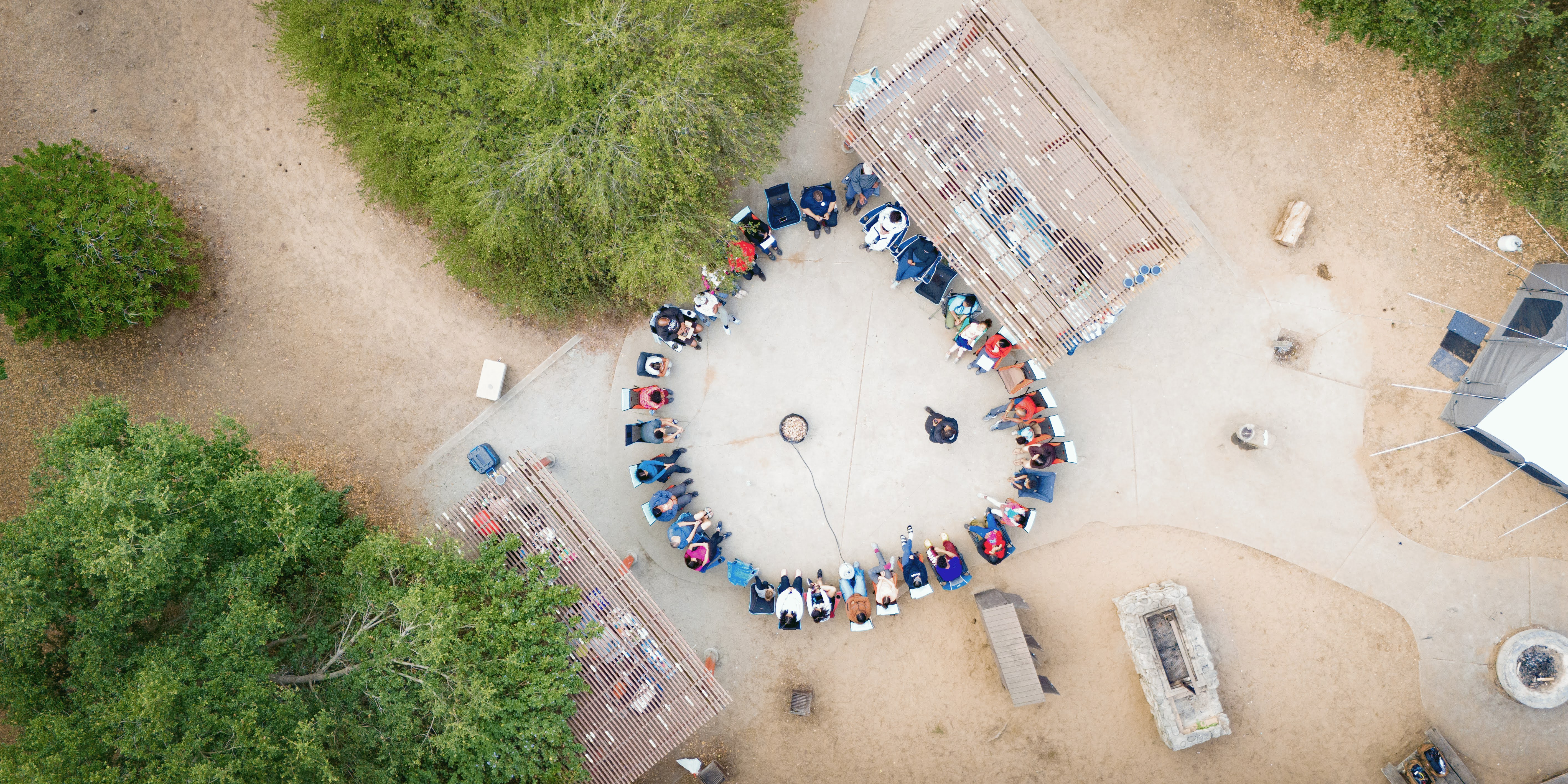 Outdoorithm Collective group camping