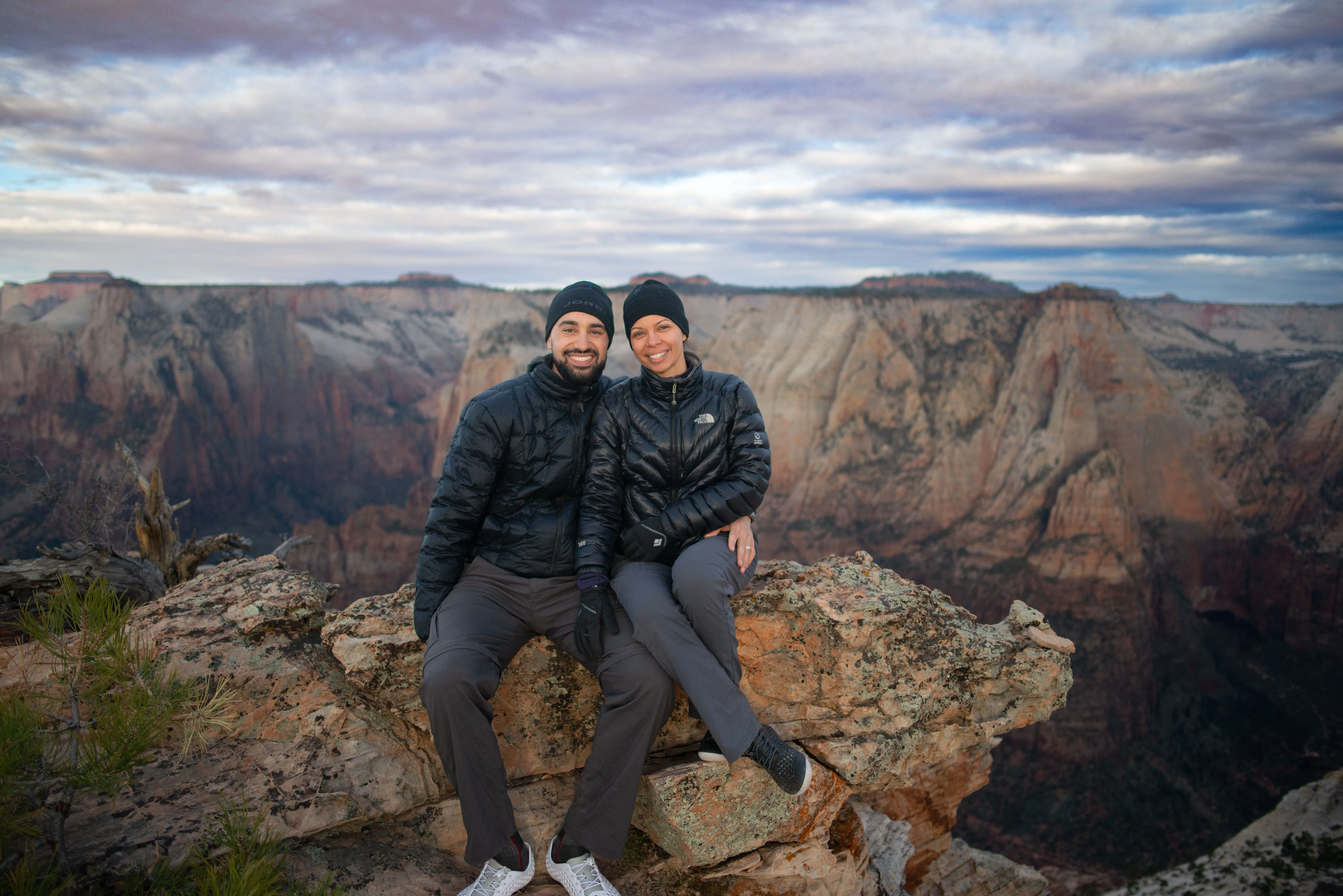Sally and Justin at Zion National Park