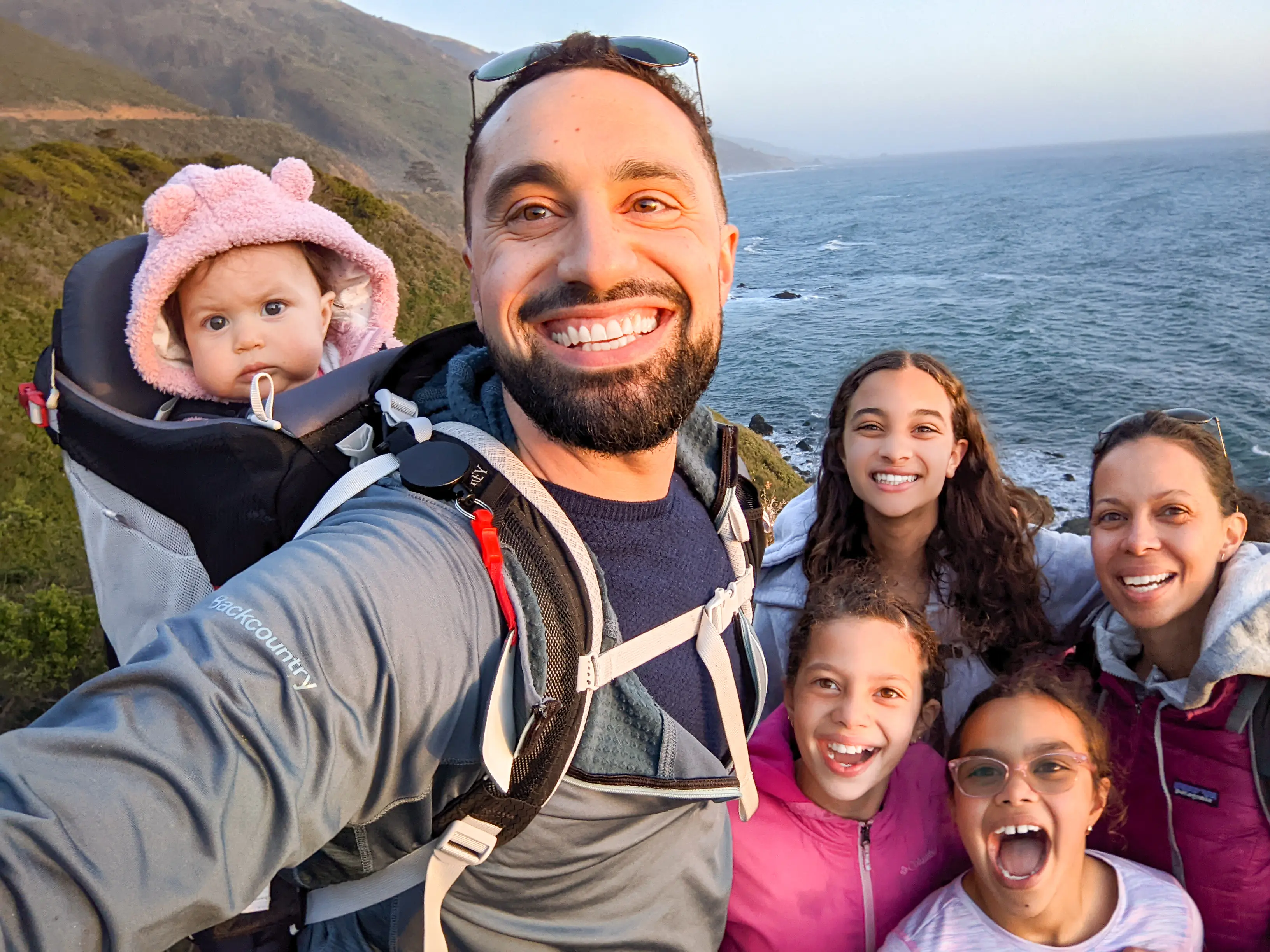 The Steele family enjoying the outdoors