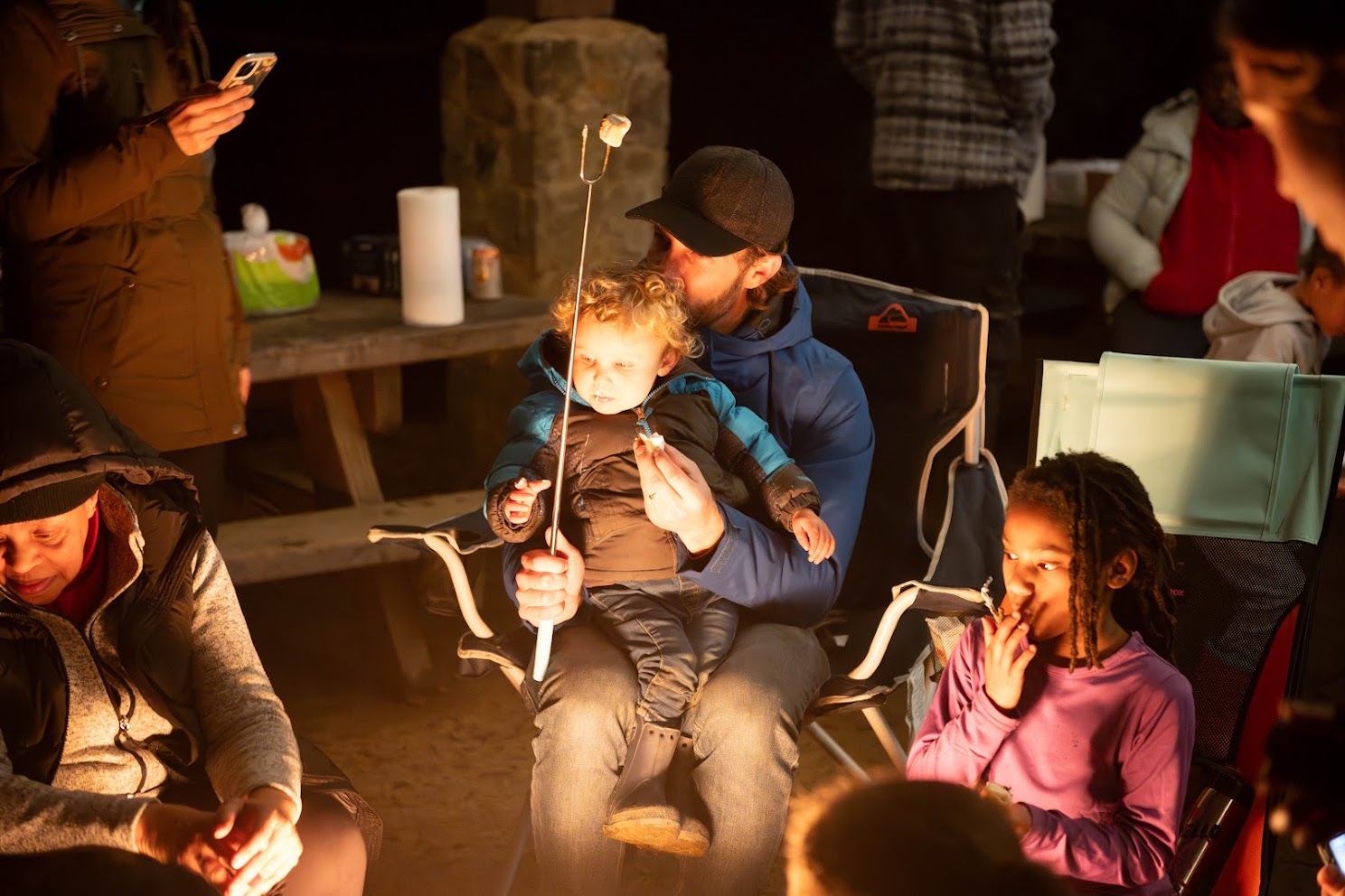 Camping Campfire